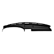 1994 Ford Bronco - Dash Cap, Door Panel, Full Power Only; Padded Armrest; Weather Stripping; New Fasteners, ABS Plastic, Black
