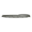 12-115-MGR Medium Gray, Molded, ABS Thermoplastic, Dash Cover Overlay 