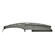 12-115-MGR Medium Gray, Molded, ABS Thermoplastic, Dash Cover Overlay 