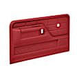 12-35-RD Front, Driver and Passenger Side Door Trim Panel - Red No Power