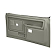 12-45CTWS-TGR Front, Driver and Passenger Side Door Trim Panel - Taupe Gray Power Windows with Slide Locks