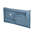 12-45F-LBL Front, Driver and Passenger Side Door Trim Panel - Blue Full Power