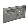 12-45F-MGR Front, Driver and Passenger Side Door Trim Panel - Medium Gray Full Power