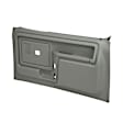 12-45F-MGR Front, Driver and Passenger Side Door Trim Panel - Medium Gray Full Power