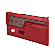 12-46F-RD Front, Driver and Passenger Side Door Trim Panel - Red Full Power