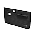 12-50F-BLK Front, Driver and Passenger Side Door Trim Panel - Black Full Power