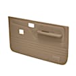 12-50F-LBR Front, Driver and Passenger Side Door Trim Panel - Light Brown Full Power