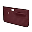1985 Ford Bronco II - Maroon, No Power, Front, Driver and Passenger Side, Door Trim Panel