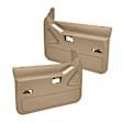 12-57F-NTL Front, Driver and Passenger Side Door Trim Panel - Neutral Full Power