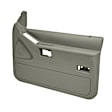 12-57F-TGR Front, Driver and Passenger Side Door Trim Panel - Taupe Gray Full Power