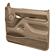 12-92F-LBR Front, Driver and Passenger Side Door Trim Panel - Light Brown 2 Door Full Power
