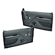 1995 Ford F-150 - Black, No Power, Front, Driver and Passenger Side, Door Trim Panel