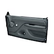 1995 Ford F-150 - Black, No Power, Front, Driver and Passenger Side, Door Trim Panel