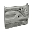 12-94F-LGR Front, Driver and Passenger Side Door Trim Panel - Light Gray 4 Door Full Power