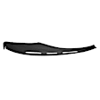 12-974-BLK Black, Molded, ABS Thermoplastic, Dash Cover Overlay 