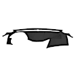 2013 Hyundai Sonata - Dash Cover, Black, Molded; Overlay Over Factory Dash