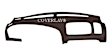 14-704-LBR Light Brown, Molded, ABS Thermoplastic, Dash Cover Overlay 