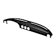 16-350LL-BLK Black, Molded, ABS Thermoplastic, Dash Cover Overlay 