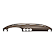 1982 Mercedes Benz 380SL - Dash Cover, Dark Brown, Molded; Overlay Over Factory Dash, Vacu Molded Series