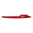 1984 Mercedes Benz 380SL - Dash Cover, Red, Molded; Overlay Over Factory Dash, Vacu Molded Series