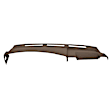 18-216LL-DBR Dark Brown, Molded, ABS Thermoplastic, Dash Cover Overlay 