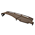 18-216LL-DBR Dark Brown, Molded, ABS Thermoplastic, Dash Cover Overlay 