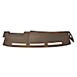 18-216LL-DBR Dark Brown, Molded, ABS Thermoplastic, Dash Cover Overlay 