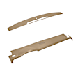 18-207SC-NTL Neutral, Molded, ABS Thermoplastic, Dash Cover Overlay 