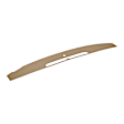 18-207SC-NTL Neutral, Molded, ABS Thermoplastic, Dash Cover Overlay 