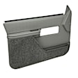 18-27F-MGR Front, Driver and Passenger Side Door Trim Panel - Medium Gray Full Power