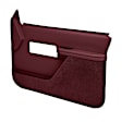 1990 Chevrolet C1500 - Maroon, Front, Driver and Passenger Side, Door Trim Panel