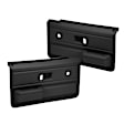 18-33-BLK Front, Driver and Passenger Side Door Trim Panel - Black No Power