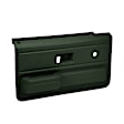 18-33-GRN Front, Driver and Passenger Side Door Trim Panel - Dark Green