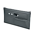 18-34F-SGR Front, Driver and Passenger Side Door Trim Panel - Slate Gray Full Power