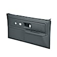18-34L-SGR Front, Driver and Passenger Side Door Trim Panel - Slate Gray Power Locks Only