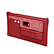 18-35F-RD Front, Driver and Passenger Side Door Trim Panel - Red