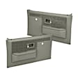 1985 Chevrolet K10 - Taupe Gray, No Power, Front, Driver and Passenger Side, Door Trim Panel