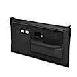 18-35S-BLK Front, Driver and Passenger Side Door Trim Panel - Black Slide Locks