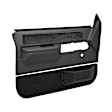 18-36CTN-DGR Front, Driver and Passenger Side Door Trim Panel - Dark Gray No Power