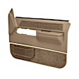 18-36F-LBR Front, Driver and Passenger Side Door Trim Panel - Light Brown Full Power