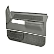 18-36F-MGR Front, Driver and Passenger Side Door Trim Panel - Medium Gray Full Power