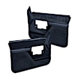 18-38F-DBL Front, Driver and Passenger Side Door Trim Panel - Blue Full Power
