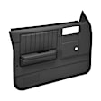 18-45N-DGR Front, Driver and Passenger Side Door Trim Panel - Dark Gray No Power