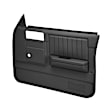 18-45N-DGR Front, Driver and Passenger Side Door Trim Panel - Dark Gray No Power