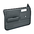 18-45N-SGR Front, Driver and Passenger Side Door Trim Panel - Slate Gray No Power