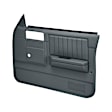 18-45N-SGR Front, Driver and Passenger Side Door Trim Panel - Slate Gray No Power