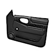 2001 Chevrolet S10 - Black, No Power, Front, Driver and Passenger Side, Door Trim Panel