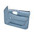 18-47N-LBL Front, Driver and Passenger Side Door Trim Panel - Light Blue