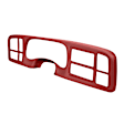 18-597IC-RD Red, ABS Plastic, Instrument Panel Cover