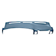 18-597-LBL Light Blue, Molded, ABS Thermoplastic, Dash Cover Overlay 